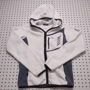 Helly Hansen Fleece Hooded Jacket, Size Small